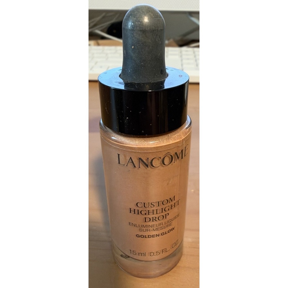 NIB LANCOME CUSTOM HIGHLIGHT DROP .5 OZ / 15 ML - GOLDEN GLOW